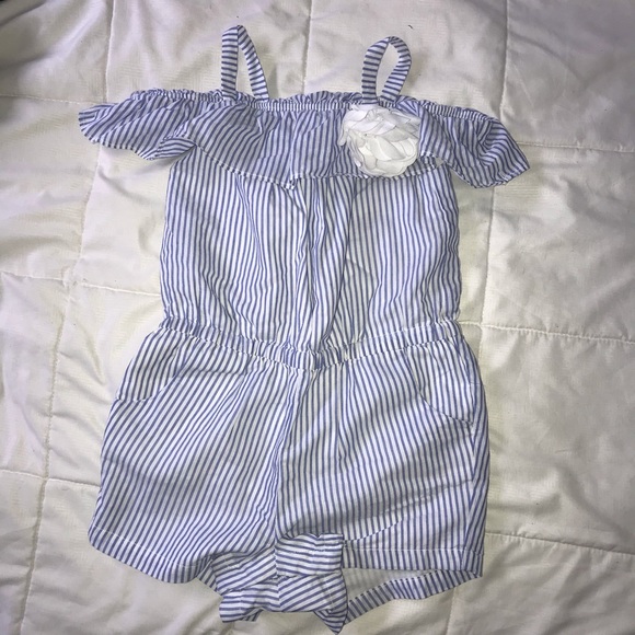 Striped romper - Picture 1 of 3